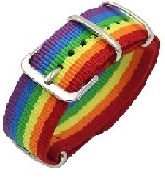 bracelete relogio rainbow inteira